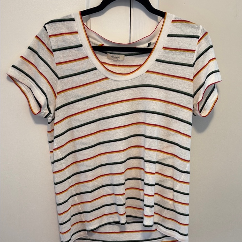 Striped Short Sleeve T-Shirt
